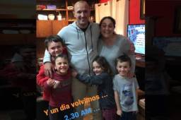 Julio 'Palomo' Rodríguez aterrizó este lunes en la madrugada en Uruguay ya se encuentra con su familia.