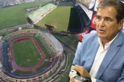 Jorge Luis Pinto aún no descarta el Olímpico para recibir a Costa Rica el 28 de marzo en San Pedro Sula.