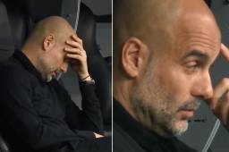 La tremenda imagen de Guardiola antes del Real Madrid-Manchester City: nervios, tensión y hablando solo