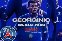 Wijnaldum deja de ser parte del Liverpool y ahora se suma al PSG como nuevo fichaje.