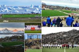 En Groenlandia han pedido a la FIFA pertenecer a la Concacaf y esperan una respuesta. Te dejamos en imágenes cómo se vive el fútbol en la isla más grande y fría del planeta.