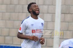 Benguché no ocultó su felicidad por anotar tres goles ante la UPNFM.