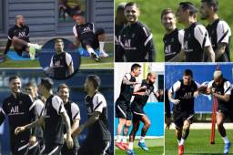 El delantero de 34 años disfruta de cada minuto en París y su debut todavía hay que esperarlo.