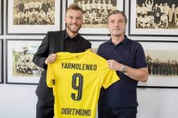 Andriy Yarmolenko fue presentado y llevará e dorsal '9' en el Borussia Dortmund.