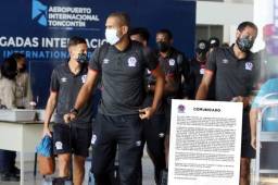El plantel de jugadores del Olimpia emitió un comunicado explicando lo sucedido en Surinam.