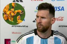 ¿A quién llamó “bobo” en plena entrevista Leo Messi al final del partido entre Países Bajos - Argentina?
