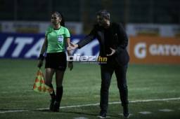 Diego Vázquez dice que Motagua jugó bien y que solo faltó algo de contundencia frente a la portería. Foto: Johny Magallanes.