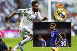 Dani Carvajal y Marcos Alonso fueron parte de la cantera del Real Madrid, ahora brillan, uno siempre en el blanco, pero otro vestido de azul y en otro país.