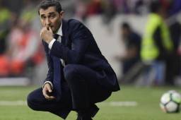 Ernesto Valverde, técnico del FC Barcelona, destacó el gran trabajo que hizo Luis Suárez, autor del gol del empate.