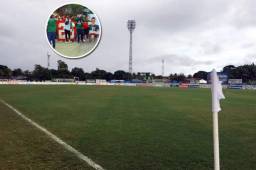 La Policía Nacional y la Barra del Marathón se enfrentaron en las afueras del Excélsior previo al choque contra Platense.