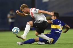 Boca Juniors y River Plate se repartieron los puntos en el clásico argentino por la Copa Diego Maradona. Hubo buenos goles, expulsados y polémica. Fotos cortesía