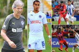 Carlos Restrepo, técnico colombiano del Olimpia, dio de baja a seis futbolistas este martes.