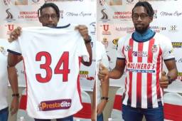 Johnny Palacios ya se enfundó la camiseta aceitera y podría debutar en el choque ante Motagua.