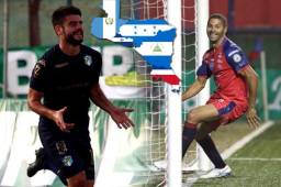 Maximiliano Lombardi y Álvaro Saborío son dos de los protagonistas del fútbol de Centroamérica.
