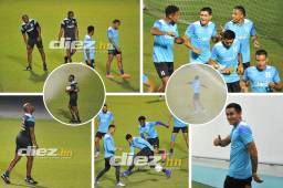 La Selección de Honduras realizó su primer entrenamiento en Tegucigalpa con la novedad de Maylor Núñez y sin Ricky Zapata. FOTOS: Marvin Salgado