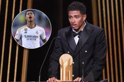 Jude Bellingham se llevó el Trofeo Kopa 2023 de France Football en la gala del Balón de Oro.