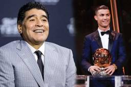 El argentino Diego Maradona, campeón del Mundo en 1986, habló sobre Cristiano Ronaldo quien dijo tras ganar el Balón de Oro que él era el mejor jugador del mundo.