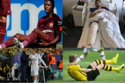 El fichaje estrella del FC Barcelona se volvió a lesionar y estará al menos un mes lejos de las canchas. Sin duda se une al club de los jugadores que más se lesionan.