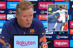 Koeman asegura que hay un momento en el que ya no se sabe cuándo se debe pitar una mano dentro del área.