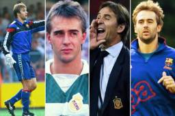 Julien Lopetegui fue el arquero de la selección de España y de diferentes clubes de España.