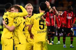 Borussia Dortmund ganó 3-1 al AC Milan en San Siro por la quinta jornada de la Champions League.