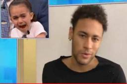 Neymar sorprendió a la pequeña Ariana en el programa de televisión de Steve Harvey.