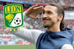 León se mostró ''interesado'' en el fichaje de Ibrahimovic.