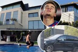 Coutinho eligió una vivienda ubicada en Castelldefels, la zona más exclusiva de Cataluña y medios asocian que le cayó la maldición de los que han vivido aquí.