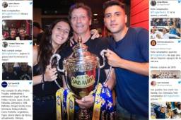 Estos son algunos de los muchos mensajes de felicitación que le han llegado a Pedro Troglio por su cumpleaños.