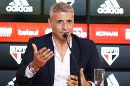 El técnico argentino Hernán Crespo dirige actualmente al Sao Paulo de Brasil.