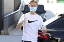 'Me siento bien, pero no para un partido ahora', dice Frenkie de Jong.