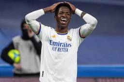 Vinicius fue uno de los afecrtados por el coronavirus en el nuevo brote que reportó el Real Madrid.