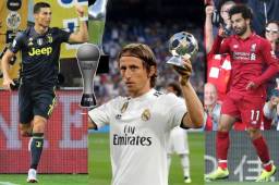 Jugadores de la Serie A, La Liga y Premier League pelean por el premio The Best.
