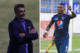 Rubilio Castillo agradece a Diego Vázquez por todo lo bueno que le enseñó cuando estuvo en Motagua.