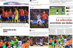La prensa internacional reaccionó tras la remontada de la 'H' en siete minutos ante Chile en el estadio Olímpico en partido amistoso. Esto fue todo lo que se dijo.