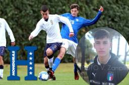 Valerio Marinacci juega en el equipo primavera de la Lazio de Italia y desea jugar con Honduras.