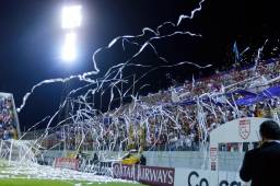 Olimpia se siente muy a gusto jugando en los estadios de San Pedro Sula.