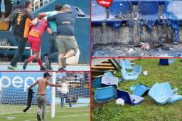 Comunicaciones cayó en el clásico ante Municipal y su afición reaccionó molesta, tanto así que destruyeron parte de la instalación deportiva.