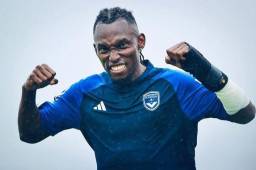 Alberth Elis ya está casi recuperado de la fractura de su brazo y se entrena con el Girondins de Burdeos.