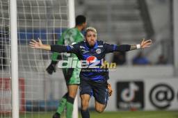 Así fue el gol de Agustín Auzmendi ante el Saprissa de Costa Rica.