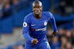 El volante francés N´golo Kanté estará con el Chelsea hasta el 2023. Foto dpa