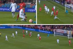 Cyle Larín doblega a “Buba” López y marca doblete para poner a ganar a Canadá sobre Honduras