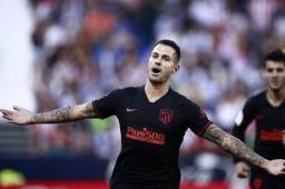 Víctor 'Vitolo' Machín anotó su primer gol de la temporada con Atlético de Madrid.