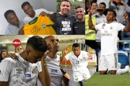 El futbolista brasileño ha despuntado con su triplete en Champions con el Real Madrid frente al Galatasaray. Rodrygo Goes, solo tiene 18 años y pinta como uno de los cracks a futuro del equipo blanco. Aquí un poco de su historia.