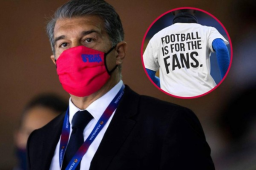 Laporta habló por primera vez de la Superliga y el motivo por el que se salieron de ella.