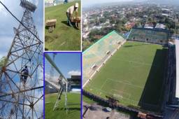 Los administradores del estadio Morazán de San Pedro Sula, trabajan contrarreloj para pulir lo antes posible el coloso sampedrano.