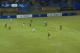 Brayan Reyes puso el 2-0 para Platense ante Real España.