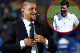 Roberto Carlos dice que si Messi jugara con Brasil ya hubiera levantado una Copa del Mundo.