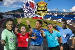 Los árbitros están esperando ser parte de la fiesta final, donde el Olimpia y Real España buscan el título.