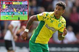 El delantero cubano entró en la historia tras debutar con Los Canarios en un duelo de la Liga Premier.